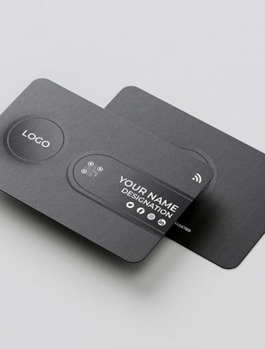 Custom NFC-enabled digital business card design. available at nfcphilippines.com