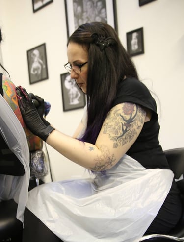 Kat tattooist Cardiff 