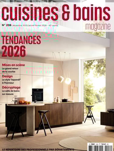 Couverture magazine Cuisines et Bains Janvier 2026