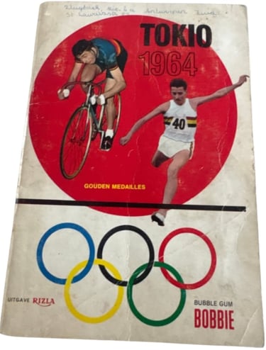 1964 Rizla Rolling Papers and Bobbie Gum Olympic Cards Album