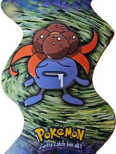 Die Cut EV5 of 12 Gloom Topps Pokémon series 2 US front