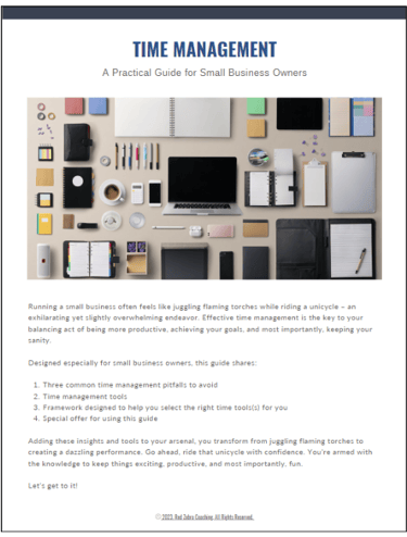 Red Zebra's Guide to Time Management