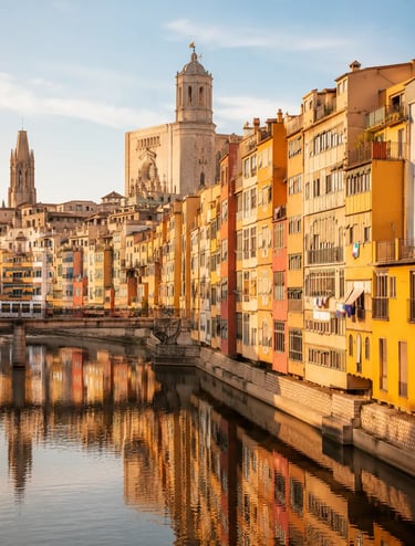 Filipino driver in Barcelona for private day trips to Girona old town