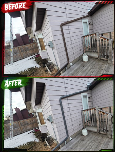 Professional gutter company in Calgary