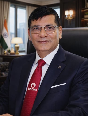 Ved Prakash, CMD, Lifecom Pharma India