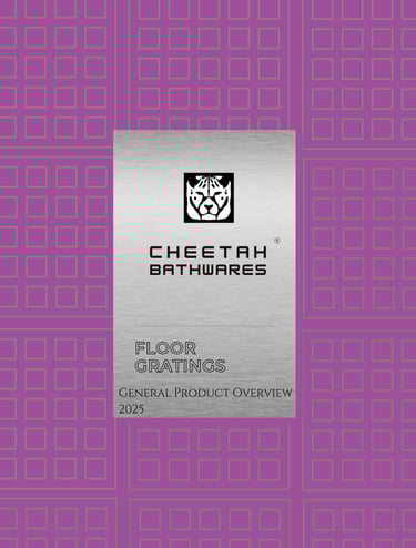 cheetah bathwares floor grating catalogue