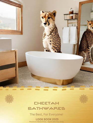 cheetah bathwares lookbook catalogue sanitaryware