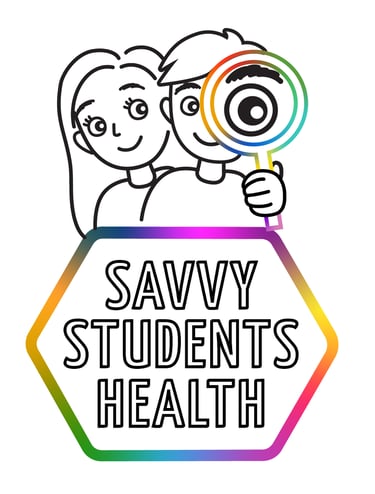 Savvy Students Health portrait logo