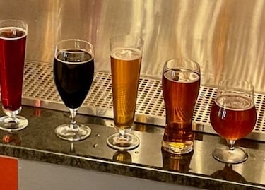 A sample of RDBC Beers & Ciders