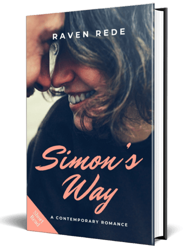 A pale book cover featuring a happy male and female couple whose foreheads gently touch as they look at each other