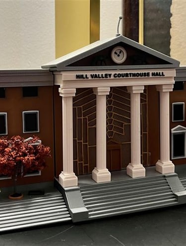 Impression 3D de l'hotel de ville 