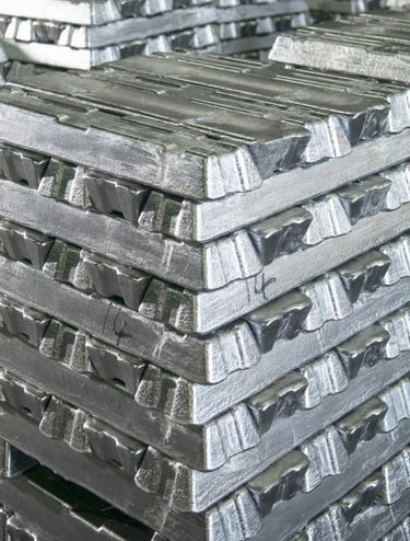 Aluminum ingots
