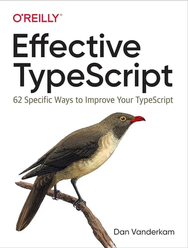 O’Reilly book cover for Effective TypeScript