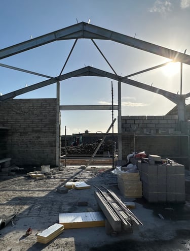 Re-engineered steel frame