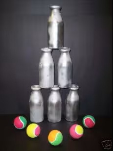 The Classic Milk Bottle Toss