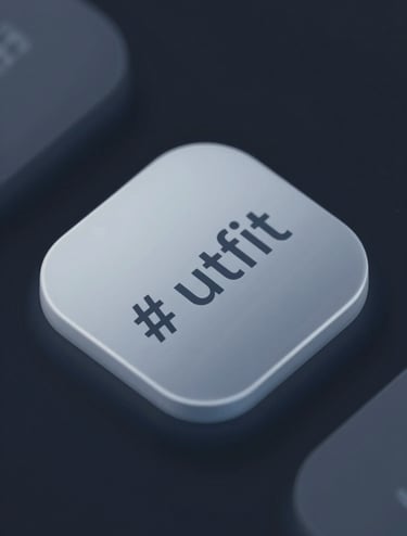 Macro shot of a digital interactive element on a dark screen. The button displays a complex micro-interaction with a subtle #7A8C9E glow and sharp, modern Outfit font. High-tech look incorporating #2D3A4B shadows for depth.