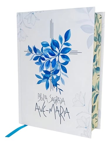 Bíblia feminina católica Ave Maria com capa dura e orações diárias