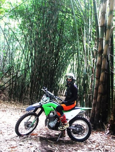 dirt bike riding lessons Bali
