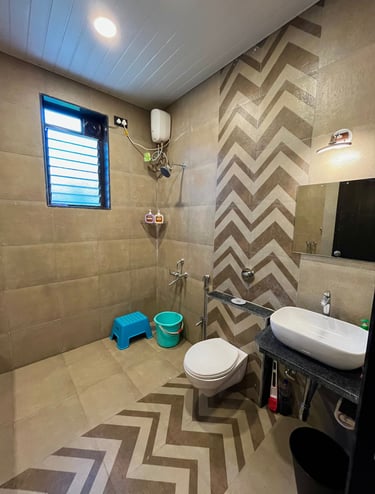 3 Attached huge washrooms