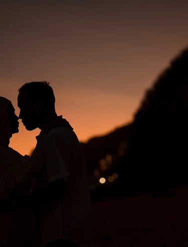 ilham-family-sunset-silhouette-melasti-beach-bali