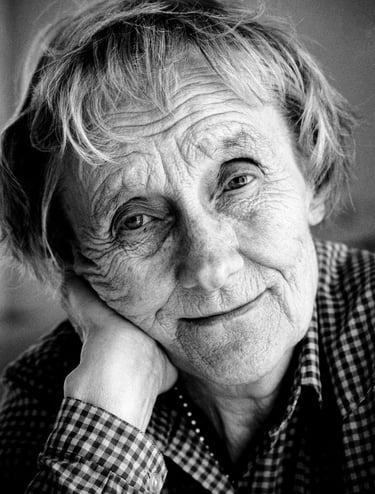 astrid lindgren portrait by jacob forsell