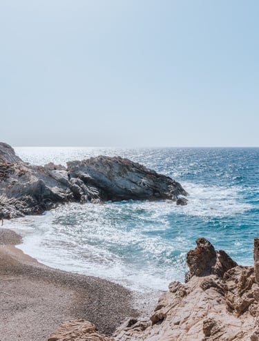 beach of Nas, ikaria Greece