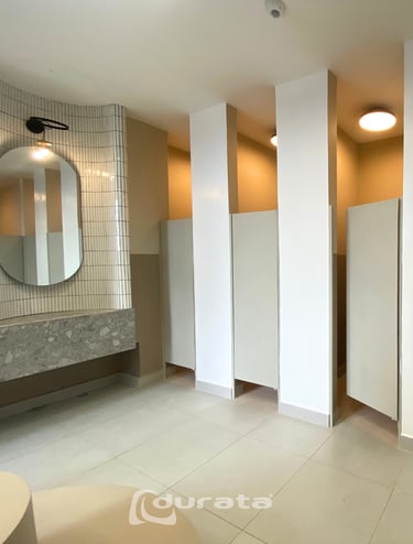 Cabinas para baño en Hierro