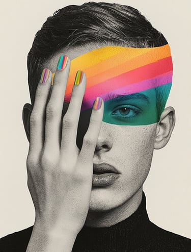ai art, ki, kunst, wallart, regenbogen, gay, homosexual