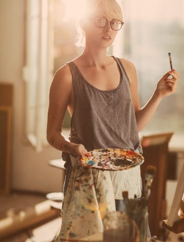 SWB Global Academy Nurturing Curious Minds Individualized Learning | Teen Painting