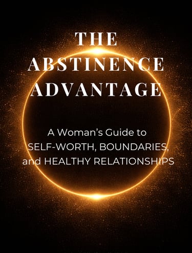 The Abstinence Advantage book cover about dating psychology and self trust