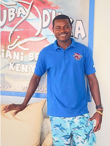 Scuba duka staff Juma