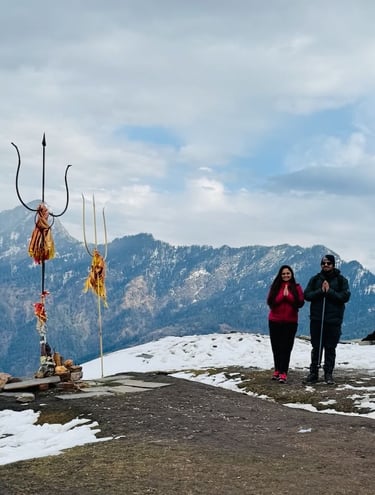 Outside Temple