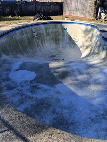 Heavily Stained Even After Powerwashing