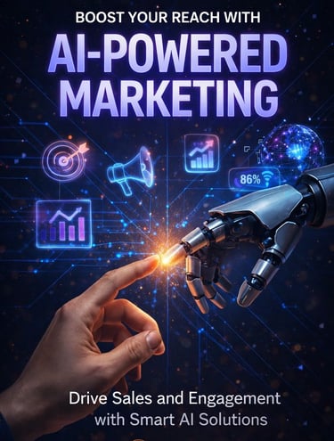 "AI-powered marketing solutions driving sales and customer engagement"