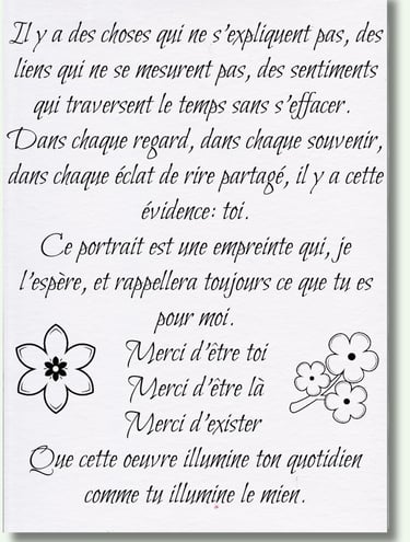 exemple de poeme personnalisé