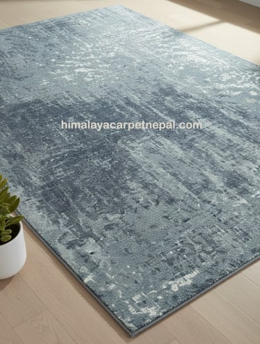 Custom bespoke handmade rugs crafted in Nepal – abstract design-Himalaya Carpet Industries