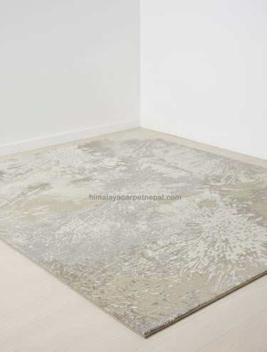 Custom bespoke handmade rugs crafted in Nepal – abstract design-Himalaya Carpet Industries