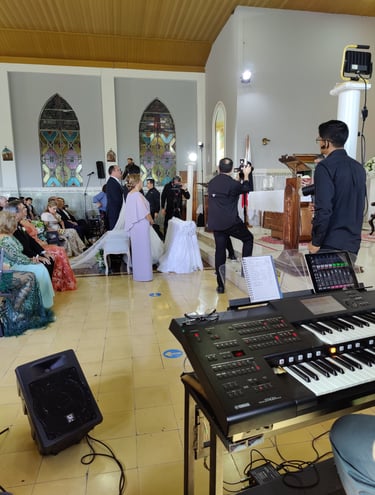 ceremonia de boda catolica en boquete