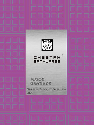 cheetah bathwares floor grating catalogue