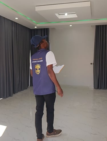 New House Inspection by a Kumusha Heritage Trust Field Agent