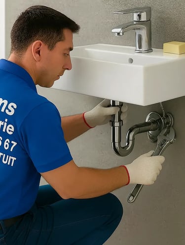 plombier Installation lave main de toilette devis plombier Tassin 69160