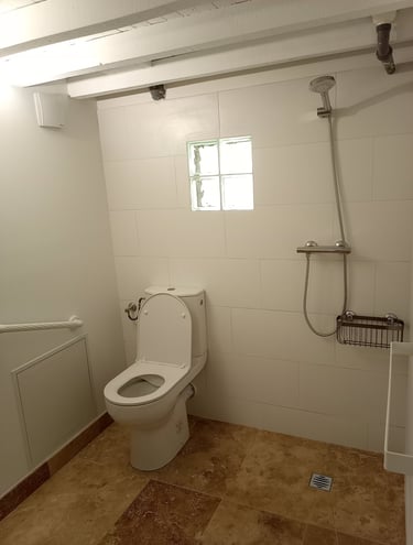 rénovation salle d'eau su sol au plafond