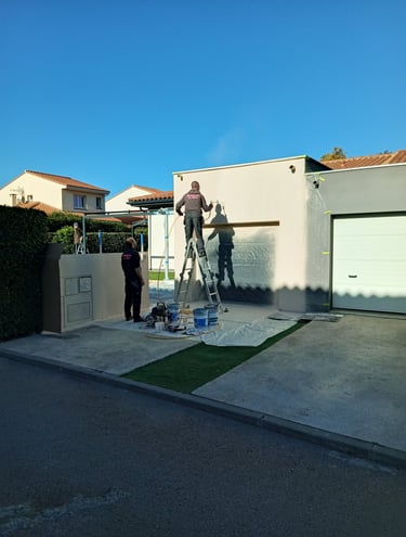 Peinture au pistolet airless