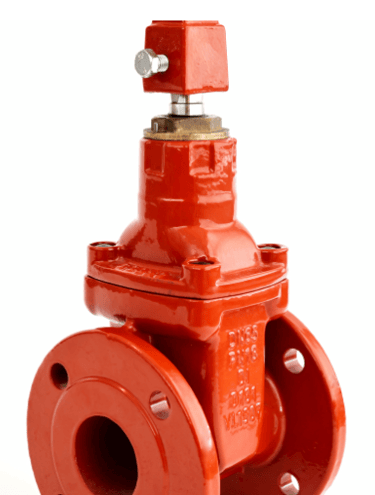 NRS Vana Flanşlı Uçlu Sürgülü Vana, Model D101, PN16, 232psi UL