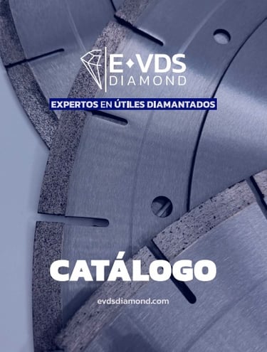 Catálogo E-VDS Diamond: Expertos en útiles diamantados para corte y desbaste
