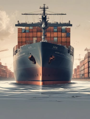 A world map highlighting kite international’s nine global branches with connecting shipping routes.