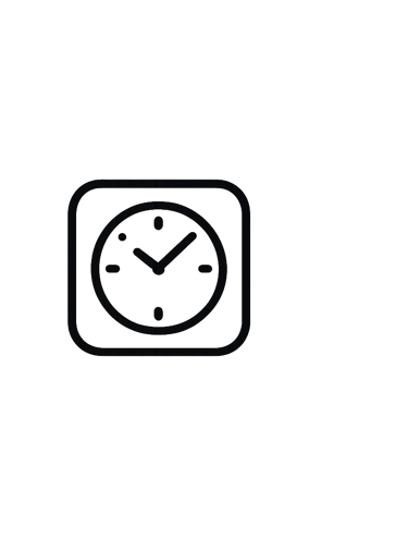 Icône horloge