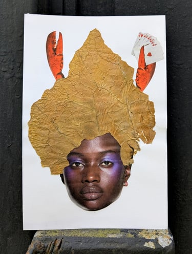 The Queen of Spades Botanic Vanity