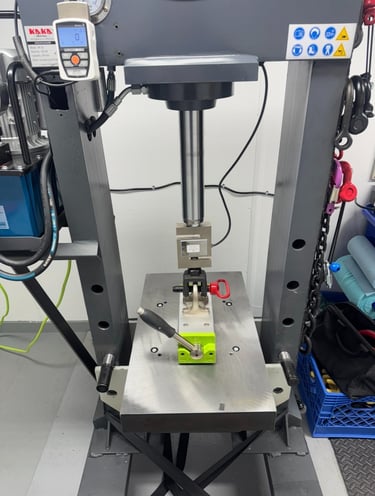 MagnetCert Mobile Test Stand - Certifying to ASME B30.20