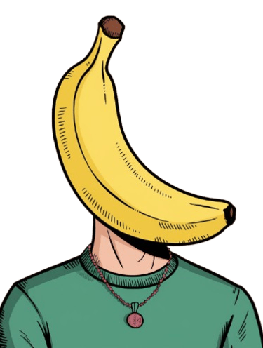 a banana peeler with a banana on it
